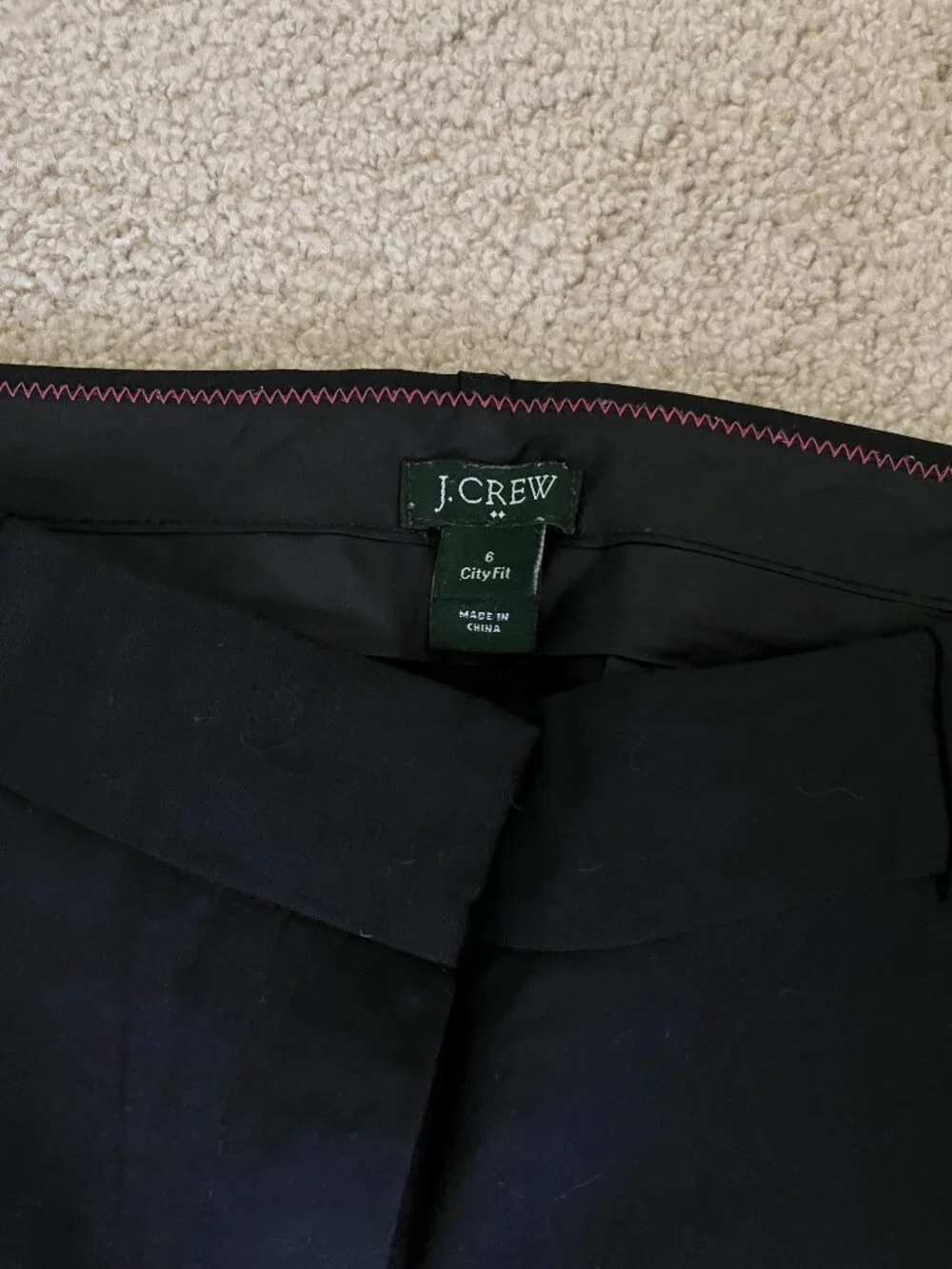 J.Crew City Fit Lightweight Pants Size 6